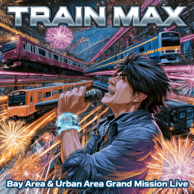 TRAIN MAX: Bay Area & Urban Area Grand Mission Live Front Cover