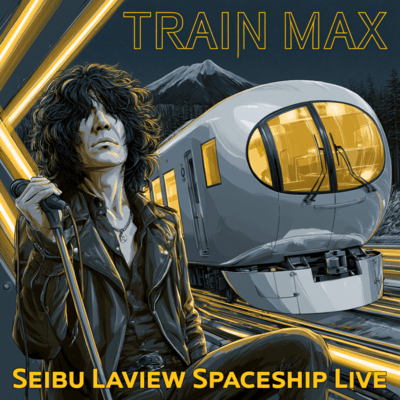 TRAIN MAX: Seibu Laview Spaceship Live Front Cover