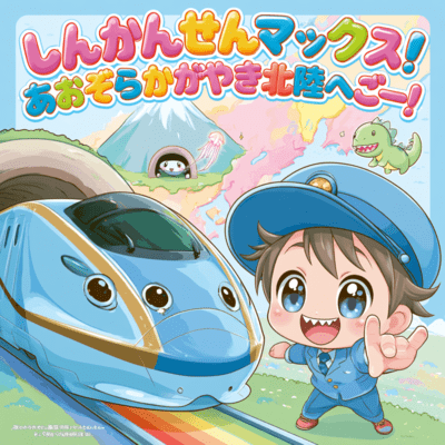 SHINKANSEN MAX: Blue Sky Kagayaki to Hokuriku Go! Front Cover