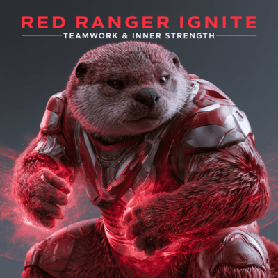 Red Ranger Ignite - Teamwork & Inner Strength Front Cover