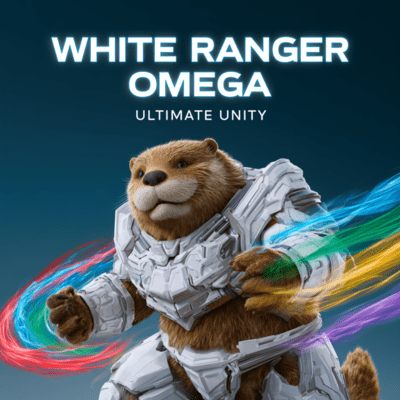 White Ranger Omega - Ultimate Unity Front Cover