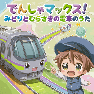 TRAIN MAX: Tsukuba Express Green and Purple Song Front Cover