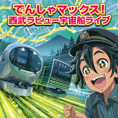 Train Max! Seibu Laview Spaceship Live Front Cover