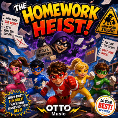 The Homework Heist! Front Cover