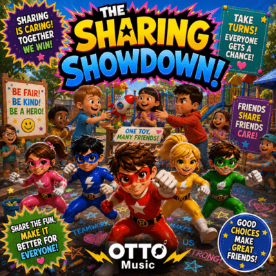 The Sharing Showdown! Front Cover