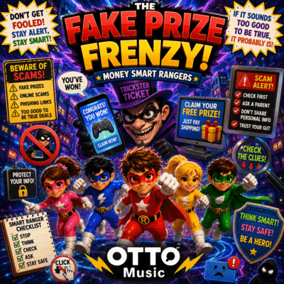 The Fake Prize Frenzy! Front Cover