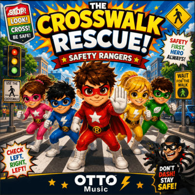 The Crosswalk Rescue! Front Cover