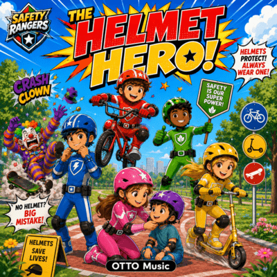 The Helmet Hero! Front Cover