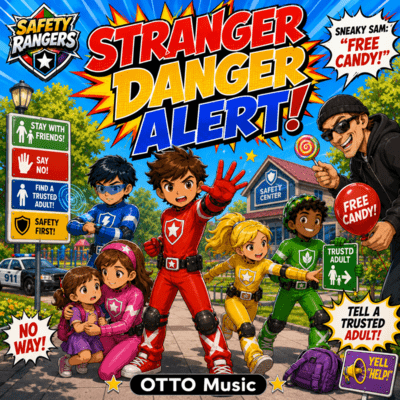 STRANGER DANGER ALERT! Front Cover