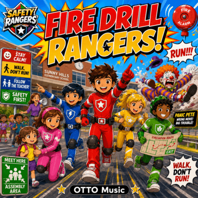 FIRE DRILL RANGERS!のジャケット写真