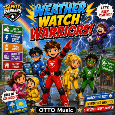 WEATHER WATCH WARRIORS! Front Cover