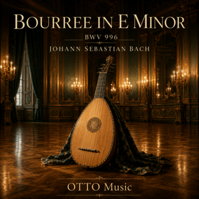Bourrée in E Minor, BWV 996 Front Cover