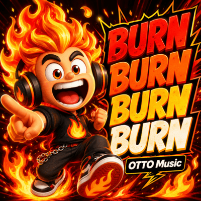 BURN BURN BURN BURN Front Cover
