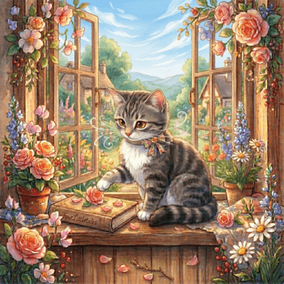 Ma's Magic and Whisker Blooms (Japanese Ver.) Front Cover