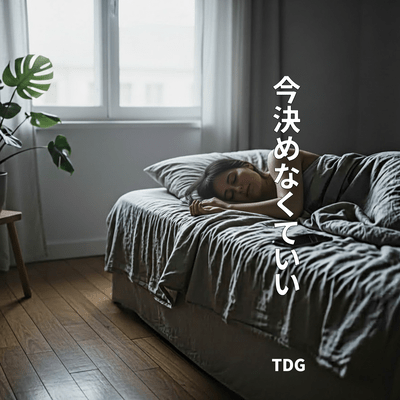 今決めなくていいのジャケット写真