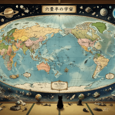 世界地図の外側のジャケット写真