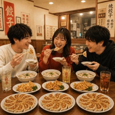 Utsunomiya Gyoza in Love Front Cover