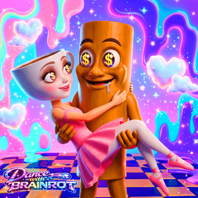 Dance with BRAINROT Front Cover
