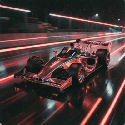 MP4/5B McLaren Honda (Instrumental) Front Cover