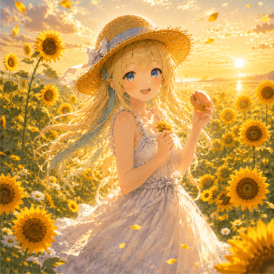 Himawari Macaron Front Cover