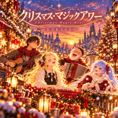 クリスマス・マジックアワーのジャケット写真