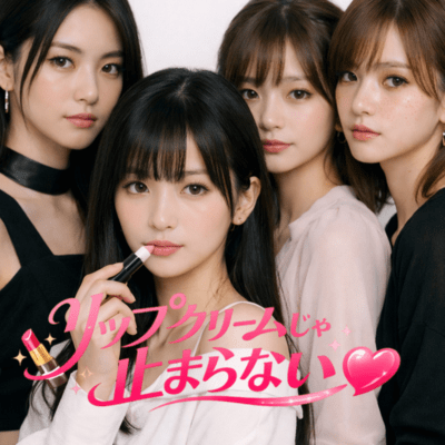 リップクリームじゃ止まらない♡のジャケット写真