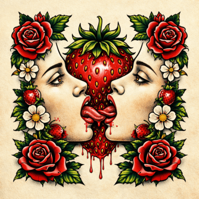 Death Strawberry Front Cover