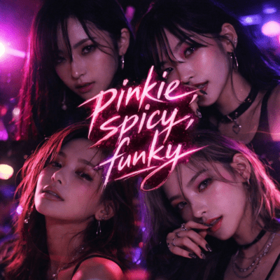 pinkie, spicy, funky Front Cover