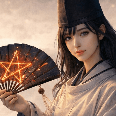 Abe no Seimei and the Night In-Between Front Cover