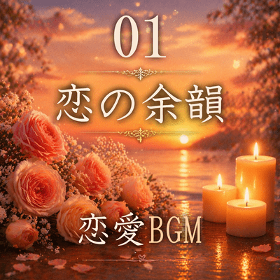 01 Love Afterglow Romantic BGM Front Cover