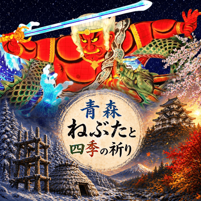 Aomori Nebuta and Prayers of the Four Seasons Front Cover