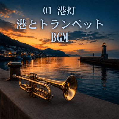 Harbor Lights Harbor Trumpet BGM Front Cover