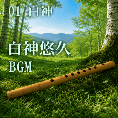 01 Shirakami Eternal Nature BGM Front Cover