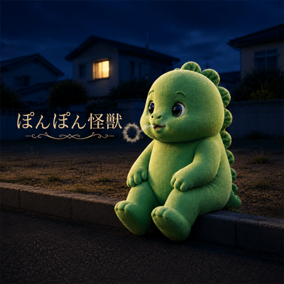 Ponpon Kaiju Front Cover