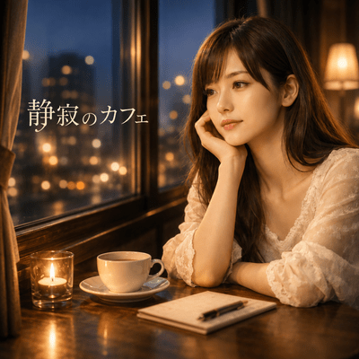 静寂のカフェのジャケット写真