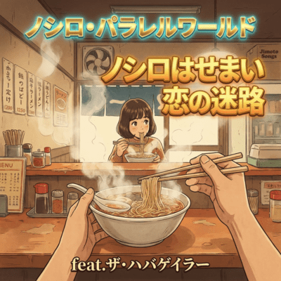noshiro ha semai koino meiro (feat. THE HABAGEIRA) Front Cover