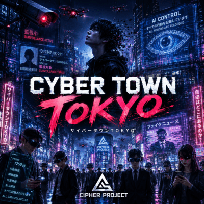 Cyber Town TOKYO Front Cover