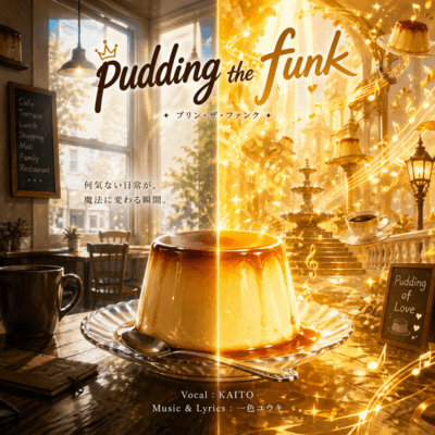 Pudding the Funk (feat. KAITO) Front Cover