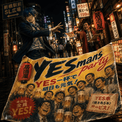 YESmans party (feat. KAITO, 鏡音レン, 巡音ルカ & MEIKO)のジャケット写真