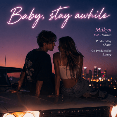 Baby, stay awhile (feat. Hamzan) Front Cover