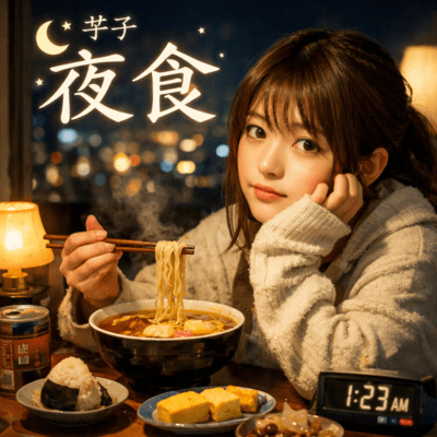 夜食の芋子のジャケット写真