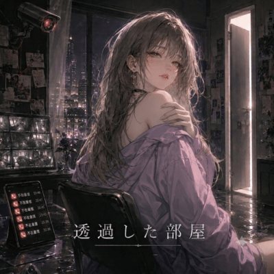 Transparent Room Front Cover