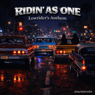 RIDIN' AS ONE ~LOWRIDER'S ANTHEM~ Front Cover