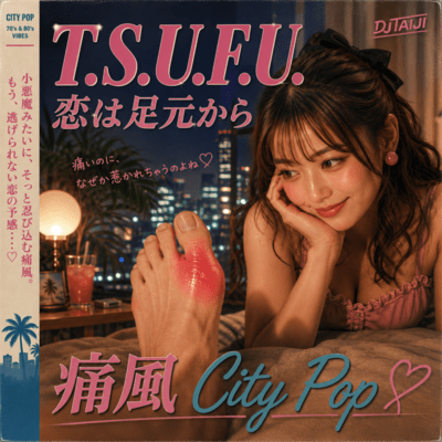 T.S.U.F.U. Love Starts at Your Feet (Gout City Pop) Front Cover