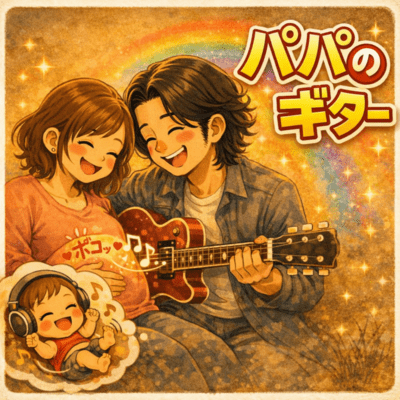 Papa's Guitar Front Cover