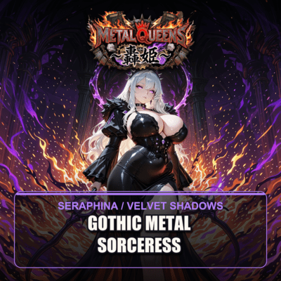 Gothic Metal Sorceress Front Cover