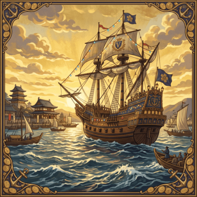 Come Forth, Nanban Ship! Front Cover