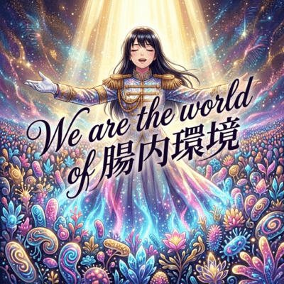 We Are the World of Gut Microbiome Front Cover