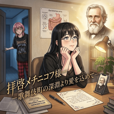Dear Metchnikoff ~With Love from the Abyss of Kabukicho~ Front Cover