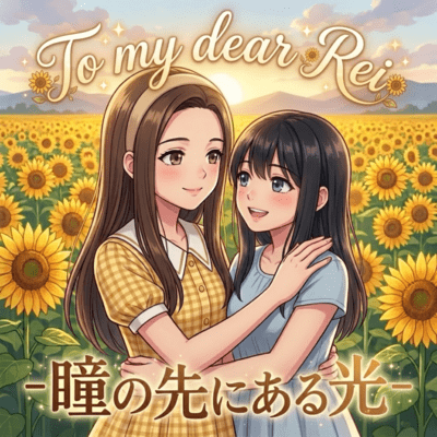 To my dear Rei -The Light Beyond the Eyes- Front Cover